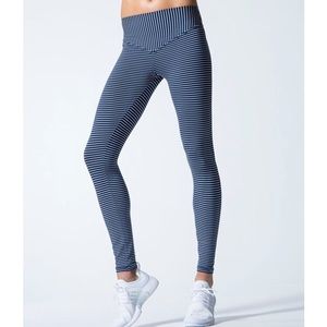 NWOT Olympia Activewear Mateo Stripe Legging